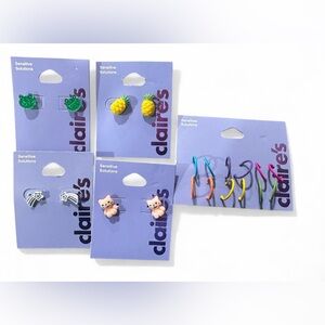 NWT Claire's Earring Set MSRP $46.00